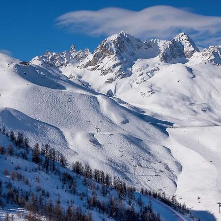 Charmant Duplex Pied De Pistes Briancon Bagian luar foto